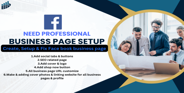 Need Professional Business page setup