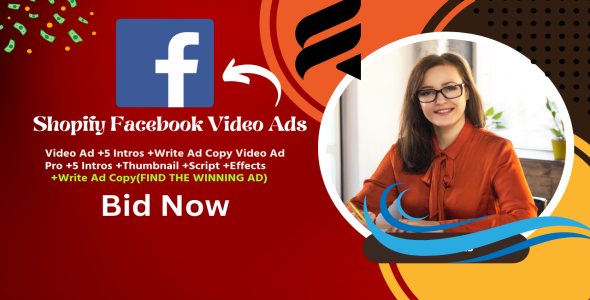 Need Review Video Ads shopify facebook video ads for dropshipping products