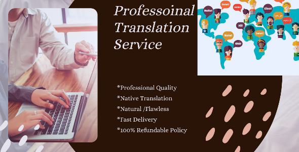 I will professionally translate from english to 26 languages or others languages to english