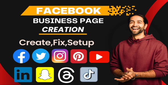 I will create, fix, setup, promote and optimise facebook business page
