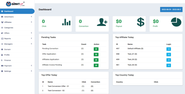 I will Develop Affiliate Tracker For Own CPA Network