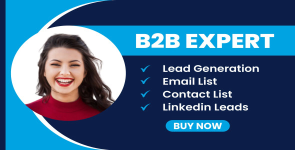 I will Do B2B Lead Generation, Lead Prospecting, List Building, and Email List Building