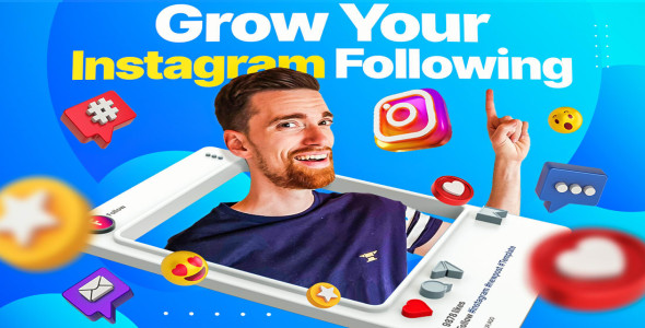I will grow your instagram account and engagement