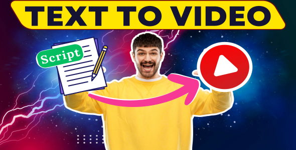 I will convert blog post, article or text to video with voice over