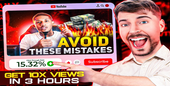 I Will Design An Amazing Youtube Thumbnail in 1 Hour