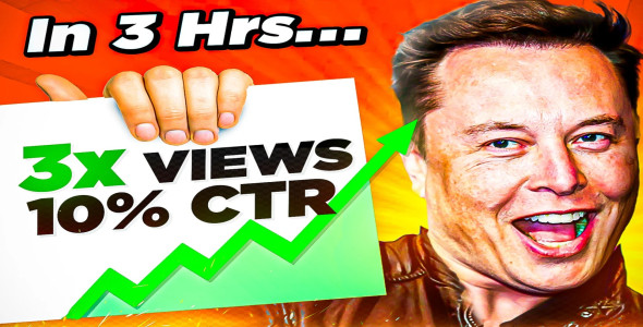 I will make view boosting youtube thumbnail in 3hrs plus free consultancy to grow fast