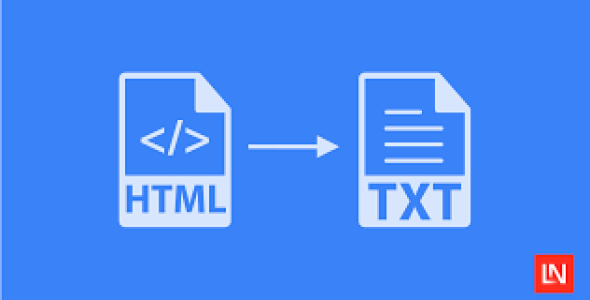 Read HTML TO TXT