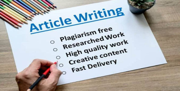 I Will Write Article for your  Blog website