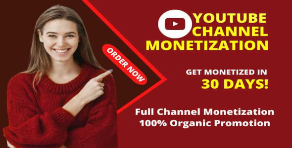 I will do youtube promotion to complete channel monetization organically