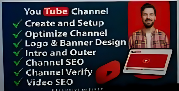 I will create and set up your youtube channel and SEO optimize it