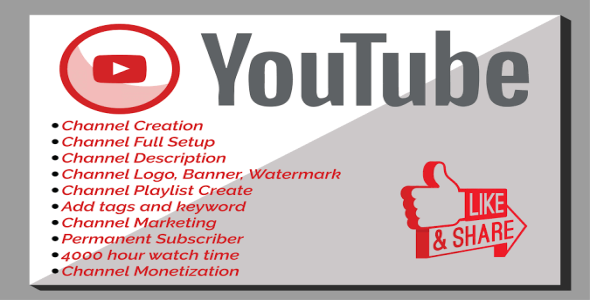 I Will do fast YouTube channel promotion via Google ads to gain views and monetize