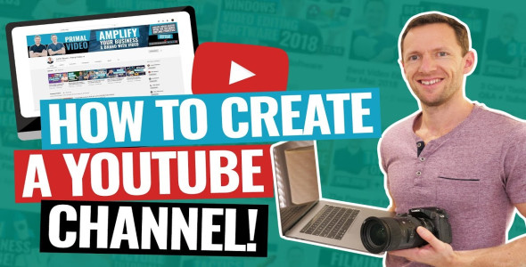 I will create and setup youtube channel with logo, banner, intro, outro