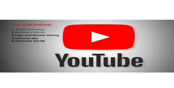 I will create and setup youtube channel with logo, banner, intro, outro