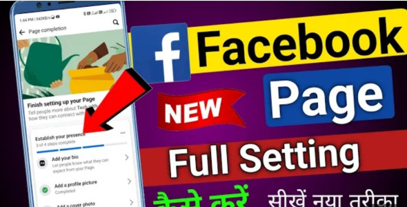 I will create facebook business page with a full business setup