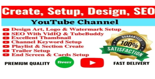 design youtube channel professionally