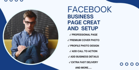 I will create facebook business page with a full business setup