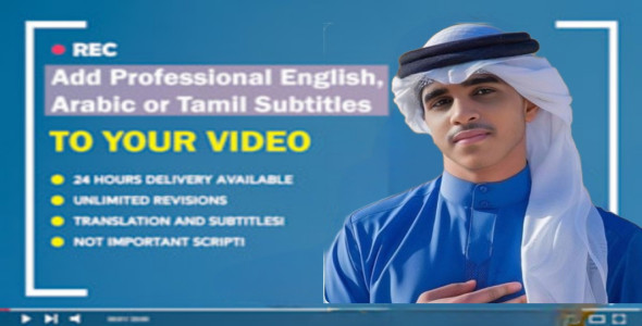 I will do professional video editing in tamil