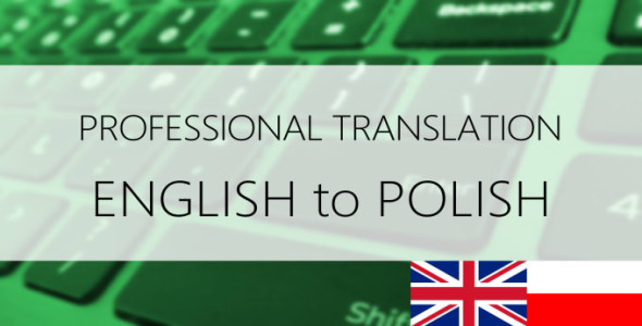 I will translate english to polish