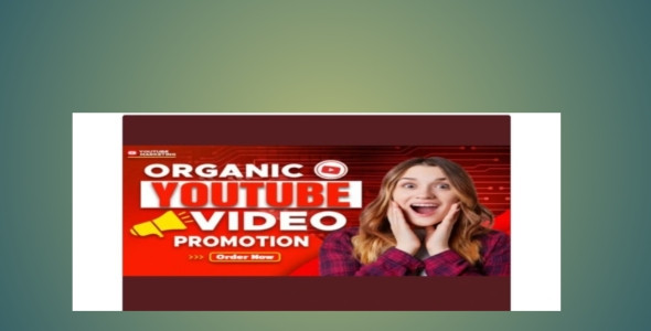 I will do organic youtube video promotion of your channel