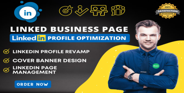 I will create your linkedin business page