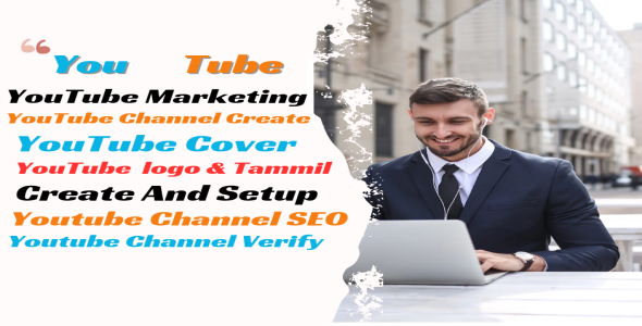 I will setup YouTube account logo edition banner cover facebook business page, instagram, youtube and all social media account expert