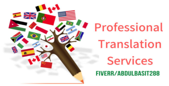 I will do language translation to and from english to multiple languages