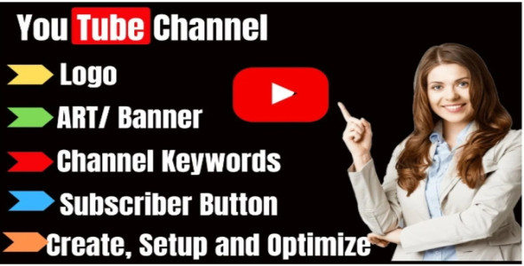 I will create and set up your youtube channel and SEO optimize it