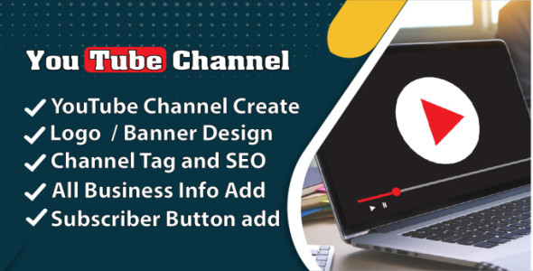 I will create and setup band new youtube channel with logo, banner, SEO