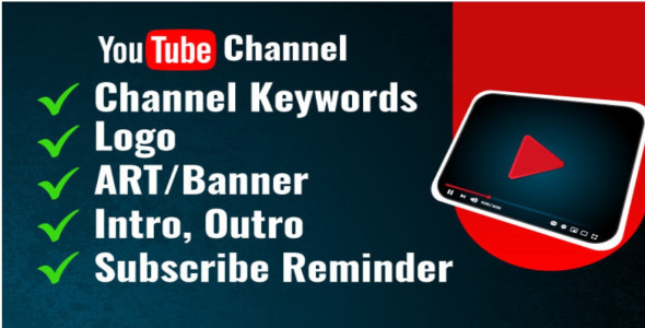 will create and setup youtube channel with logo, banner, and SEO