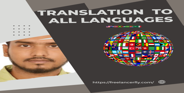 I will do translation all languages