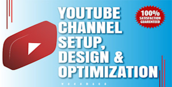 I will create and setup youtube channel with art design, intro and outro