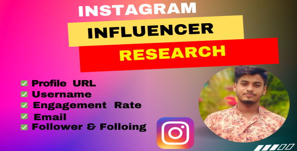 I will find the best instagram influencer for influencers marketing