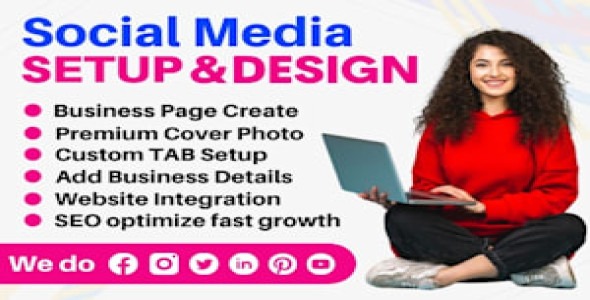 I will setup facebook business page, instagram, youtube and all social media accounts