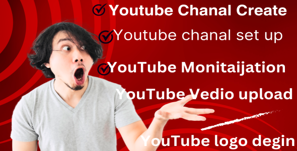 I will create and set up your youtube channel and SEO optimize it