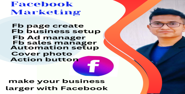 I do Facebook business page creat and setup, Fun page, social media accounts and setup business space