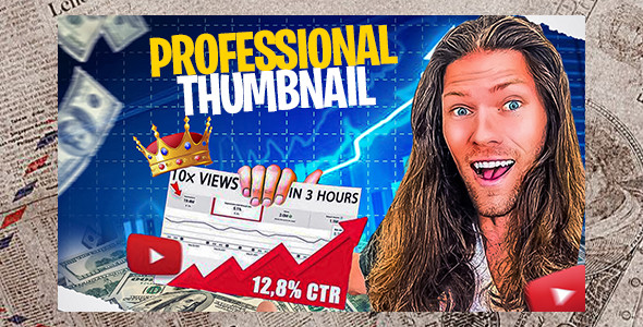 I Will Make A Professional Eye-Catching Thumbnail Design