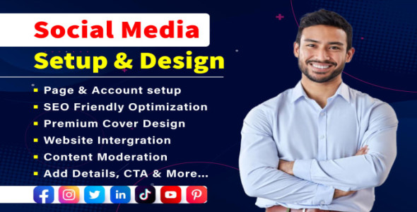 I will setup facebook business page , create social media account, fb fan page creation