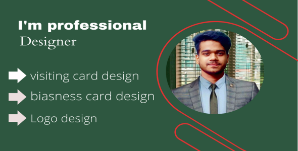 I will design unique business card, visiting card, logo design