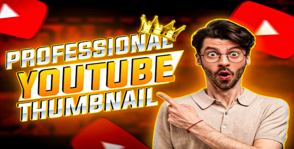 I will create youtube thumbnail with amazing quality in 2 hours.