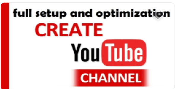 I will setup youtube channel with channel art and complete SEO