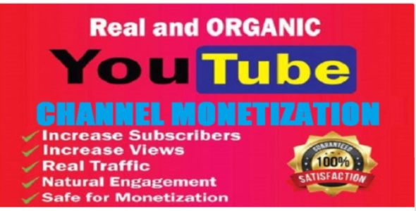 I will do fast youtube channel promotion via google ads to gain views and monetize