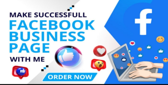 create, setup and design professional facebook business page