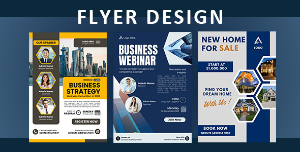 I will make a professional flyer design for your business