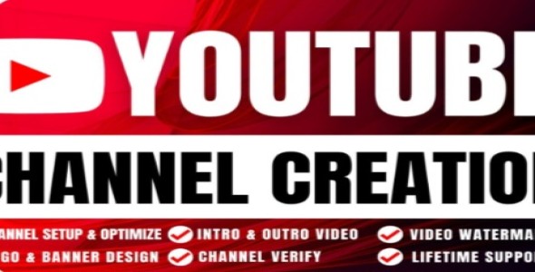 Create your professional YouTube channel