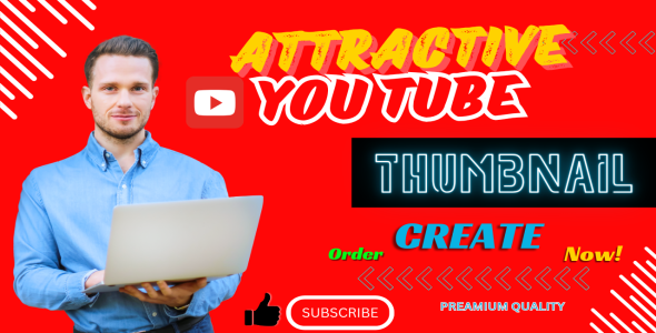 Youtube thumbnail make professional