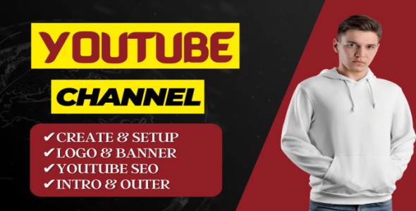 I will manage, create and setup youtube channel and SEO