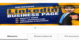 I will create linkedin business page